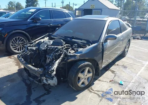 2004 Honda Civic Ex из США, поврежденный, VIN 1HGEM21034L074734